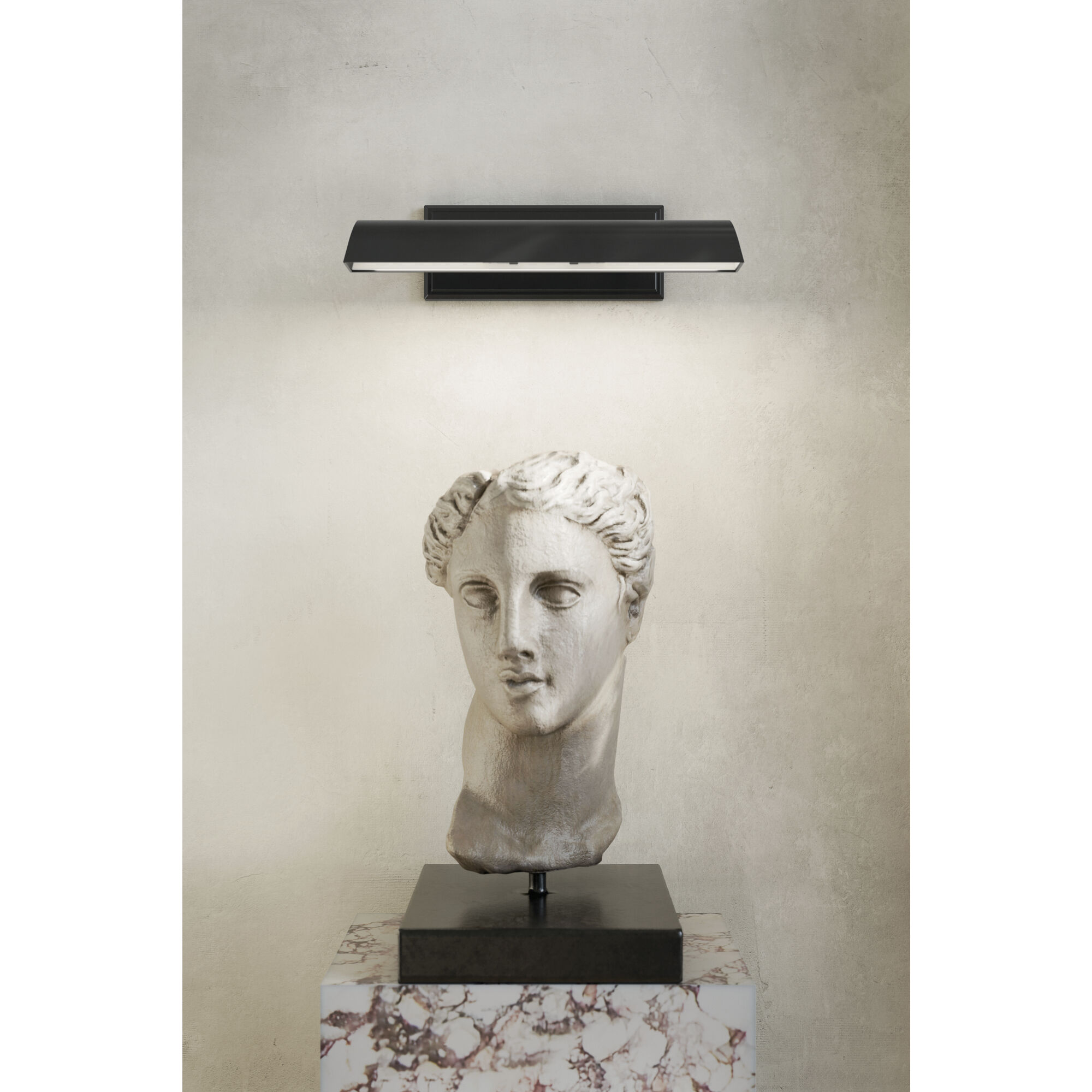 Carston 26 watt 18.25 inch Black Picture Light Wall Light